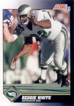 Reggie White Philadelphia Eagles 1991 Score NFL #560